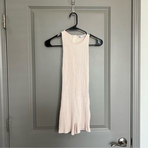 Zara Short Ribbed Romper